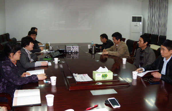 我校赴南京财经大学开展函授站业务接洽会